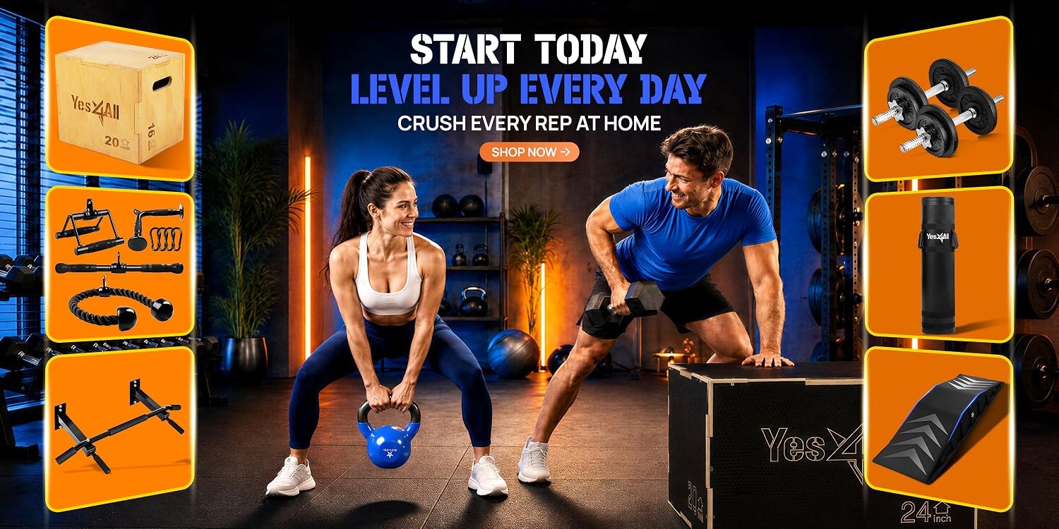 Yes4All Home Gym & Fitness Equipment Store Yes4All Strength Training, Dumbbells & Home Gym Equipment -Yes4All Home Gym & Fitness Equipment Store