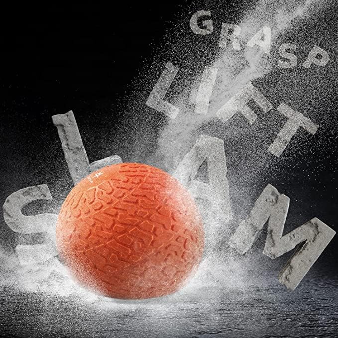 Yes4All Sand-Filled Slam Ball for Strength Training Orange beast