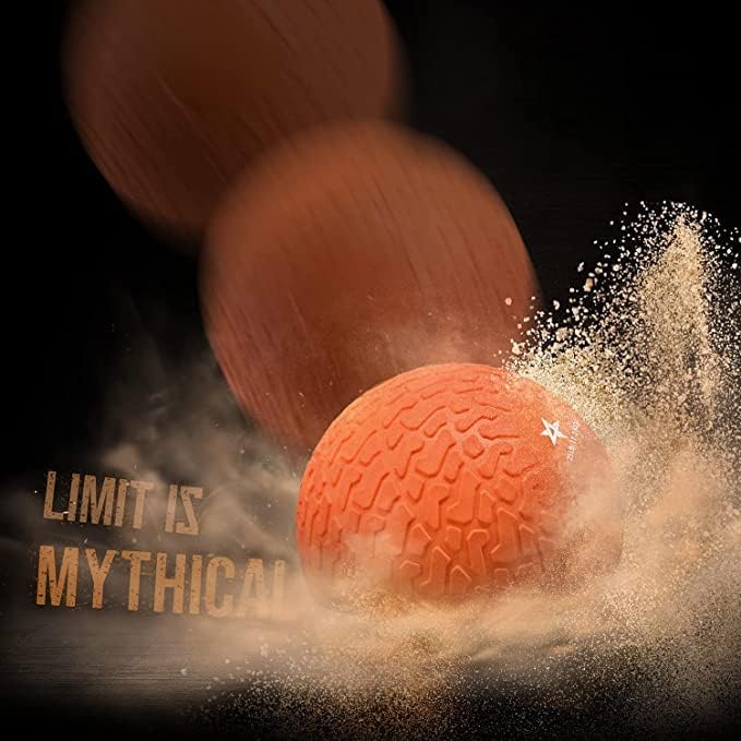 Yes4All Sand-Filled Slam Ball for Strength Training Orange beast